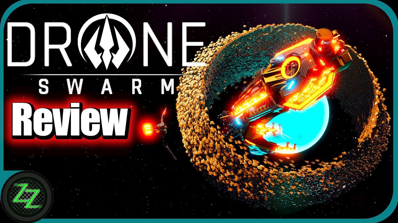 'Video thumbnail for Drone Swarm Deutsch - 32000 Drohnen im Echtzeit Strategie Kampf - Review/Test [German, subtitles]'