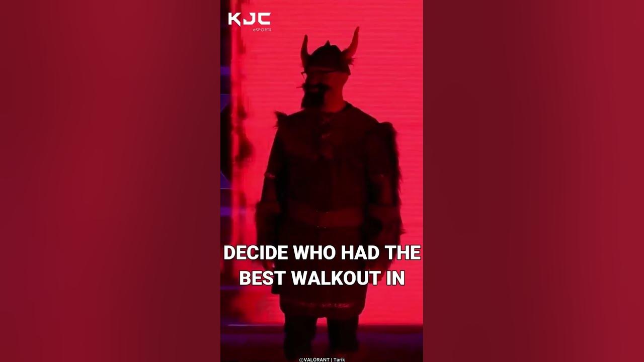 Video thumbnail for Who Had the Best Walkout?  #valorant #valorantclips #esports #gaming #valorantchampions #vct