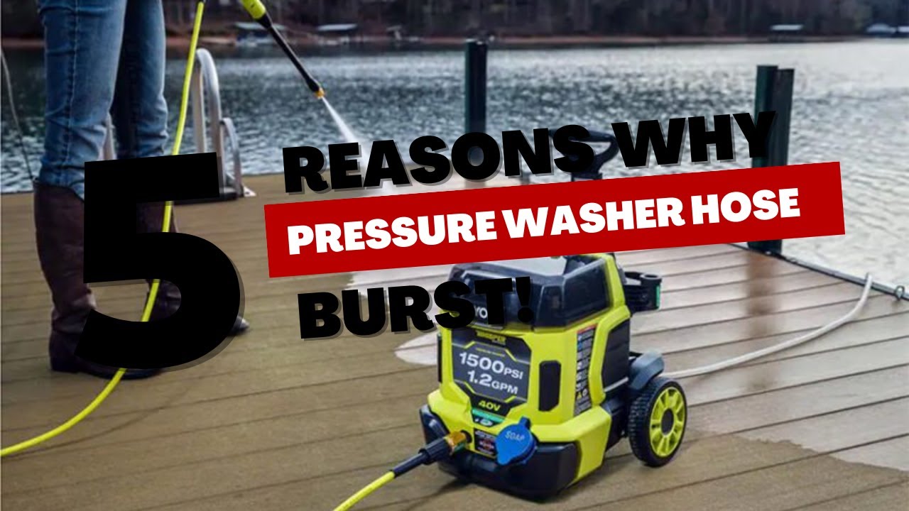 Video thumbnail for Why Did My Pressure Washer Hose Burst? 5 Superb Reasons Behind It