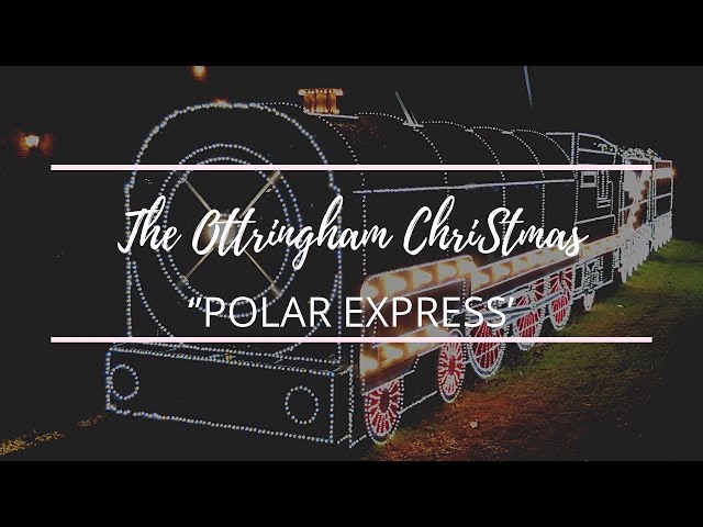'Video thumbnail for Visit the 16m Christmas 'Polar Express' Steam Train Attraction in Ottringham, East Yorkshire.'
