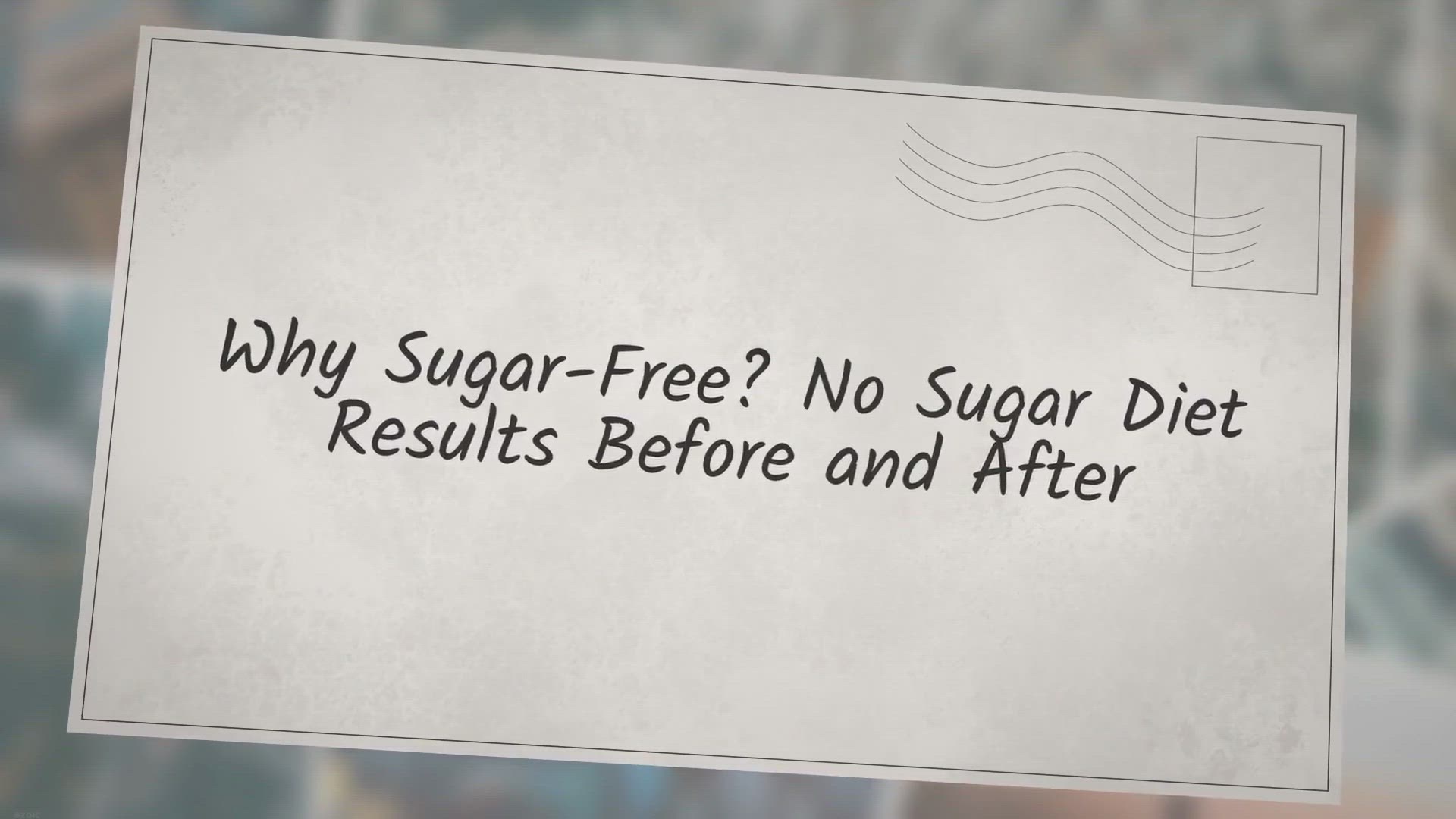 Video thumbnail for Why Sugar-Free? No Sugar Diet Results Before and After