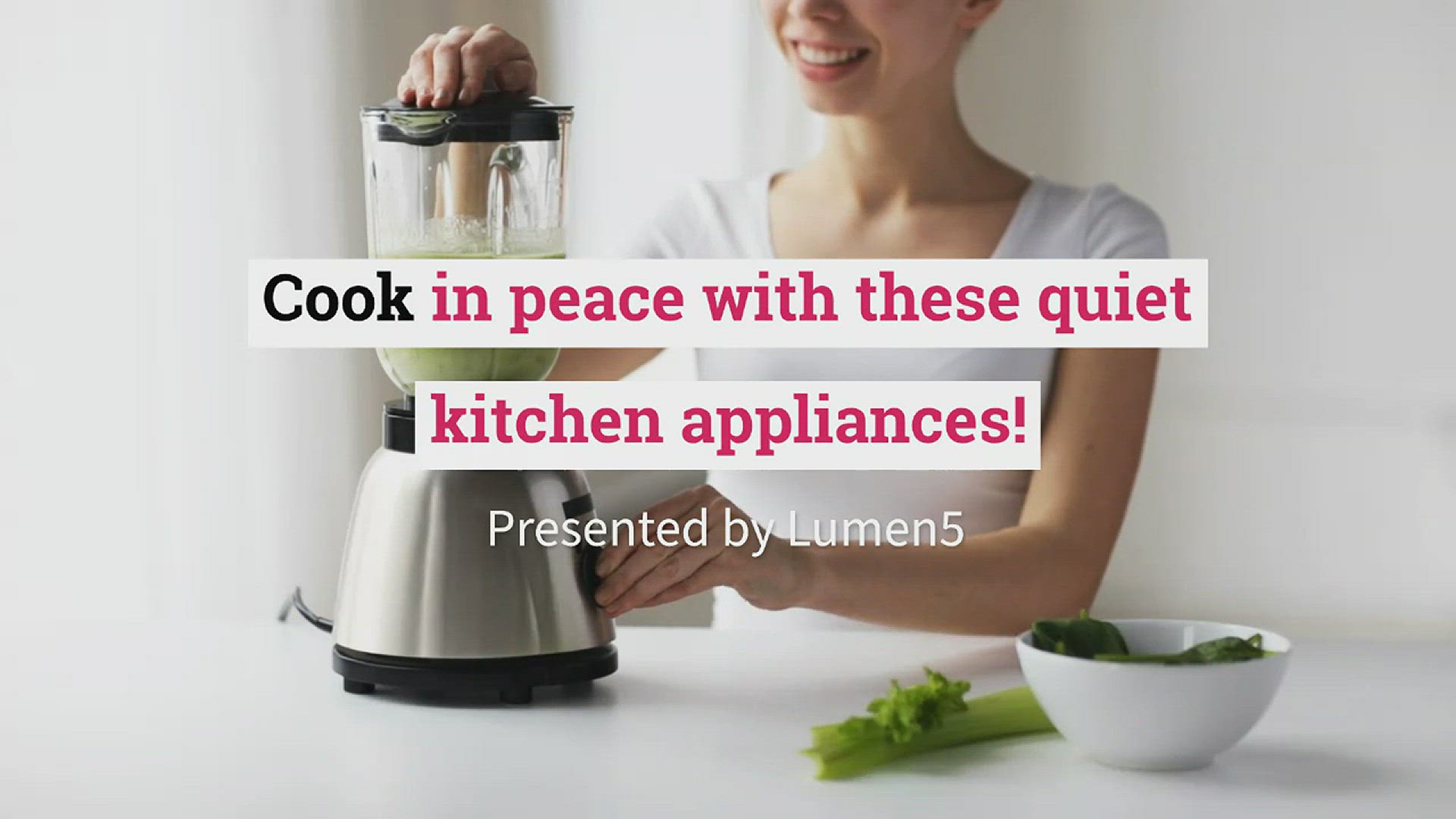 Video thumbnail for quiet kitchen appliances