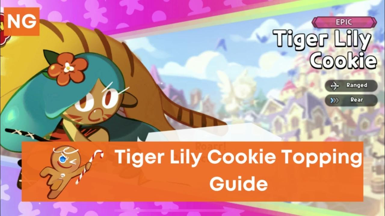 'Video thumbnail for Best Tiger Lily Cookie Toppings Build (Cookie Run Kingdom)'