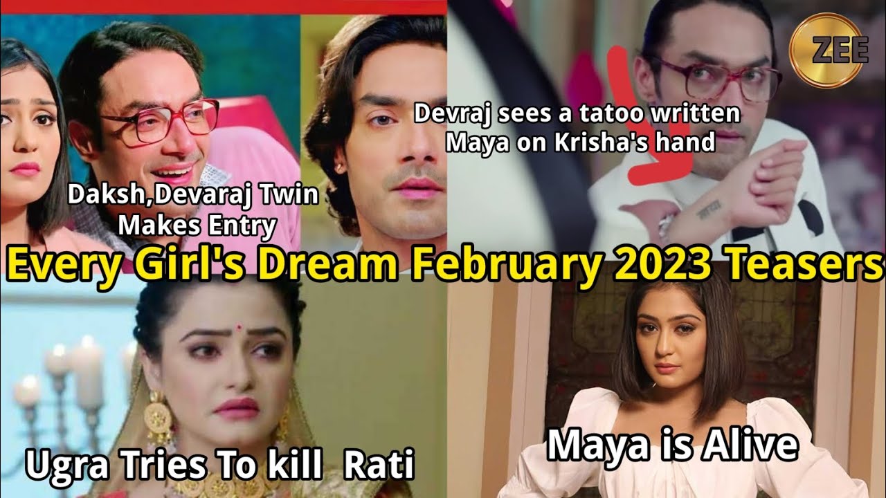 Video thumbnail for Every Girl's Dream on zeeworld: February 2023 teasers|Maya is alive,Ugra attempt to kill Rati.#tbjjn