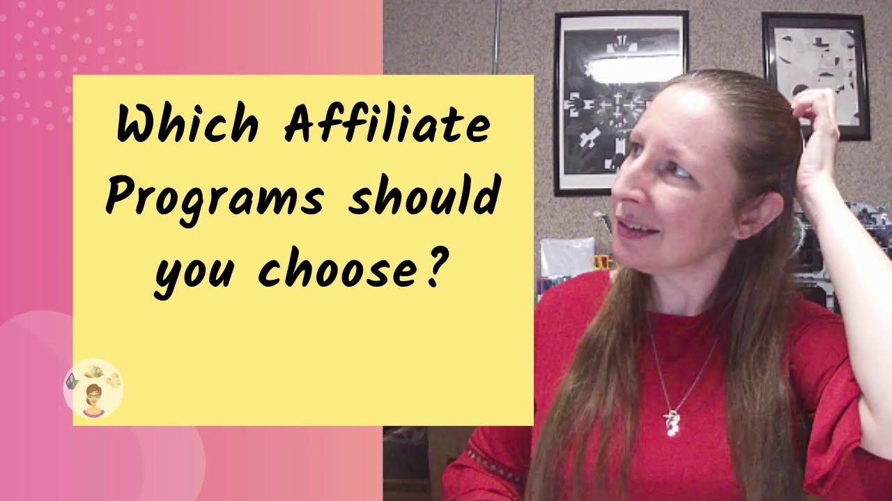 Video thumbnail for Which Affiliate Programs Should You Choose For Your Blog?