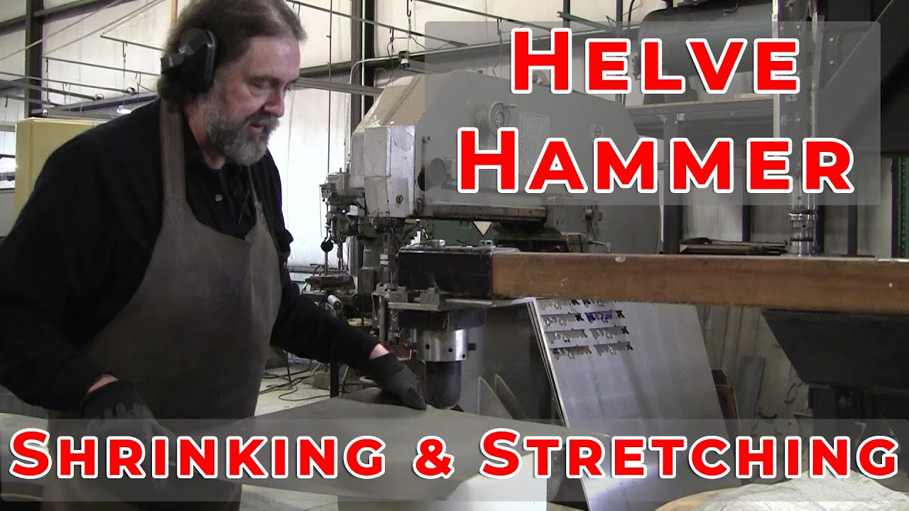 Video thumbnail for Metal Shaping for Beginners: Shrinking with a Helve Hammer