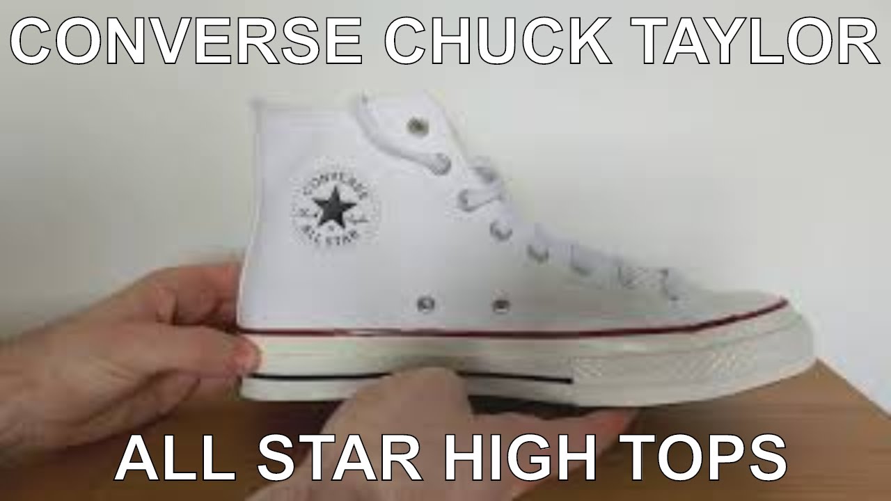 Video thumbnail for Converse Chuck Taylor All Star High Tops | Quick Look | 360° Tour | Converse Shoes Review