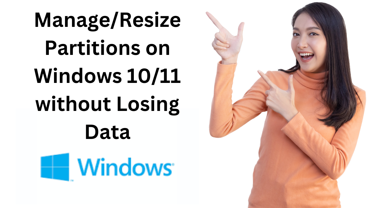 'Video thumbnail for How to Manage/Resize Partitions on Windows 10/11 without Losing Data?'
