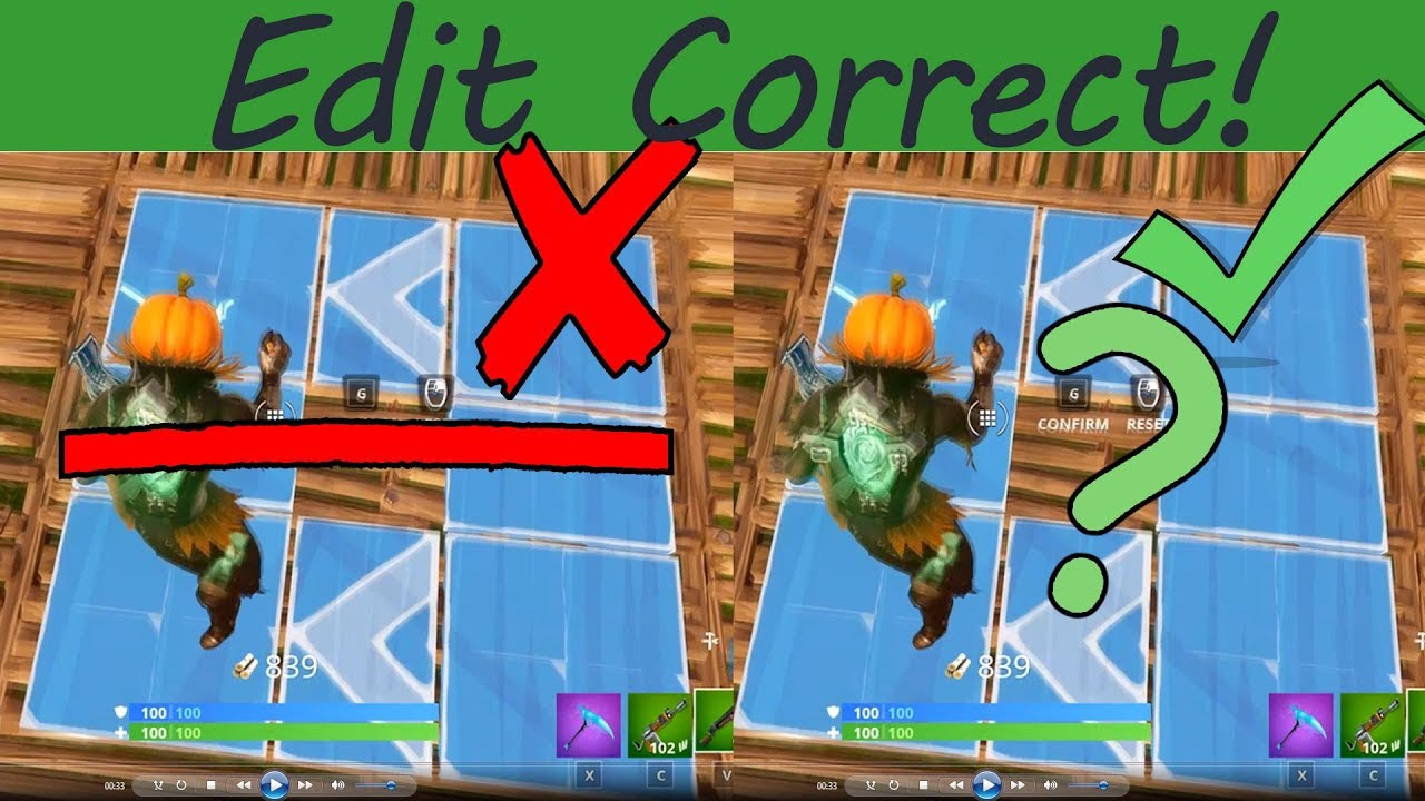 Video thumbnail for Correctly Edit Stairs / Ramps in Fortnite MUCH FASTER!