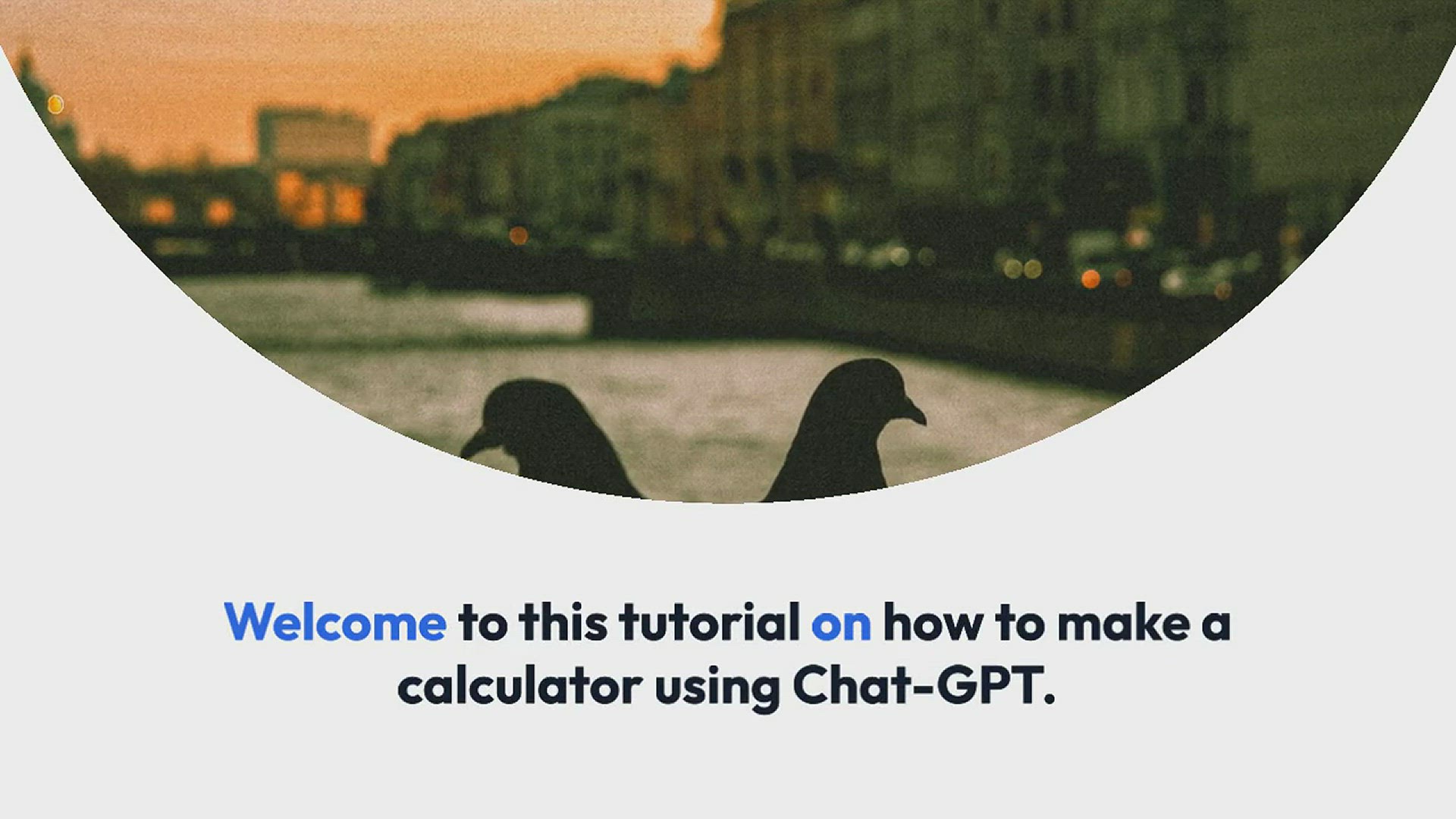 'Video thumbnail for How To Make A Calculator Using Chat-GPT'