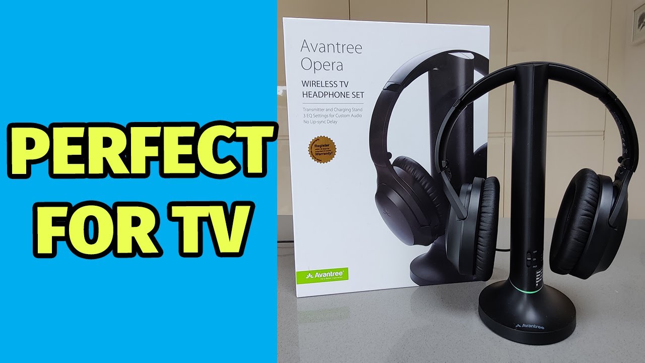 Video thumbnail for Dedicated TV headphones - Avantree Opera Wireless Headphones
