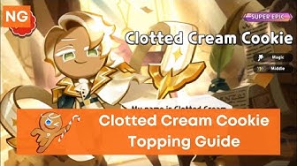 'Video thumbnail for Clotted Cream Cookie Toppings Build (Cookie Run Kingdom)'