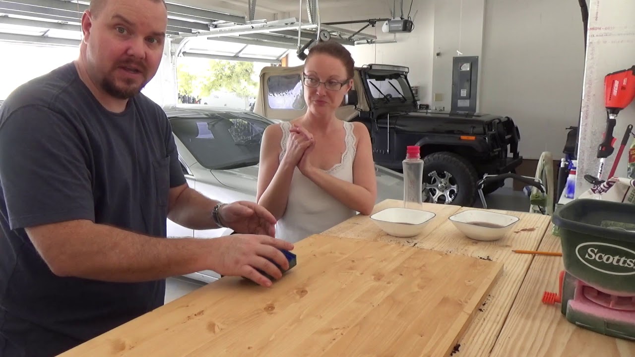 Video thumbnail for How To Age Wood In Fast With Vinegar, Coffee, and Charcoal