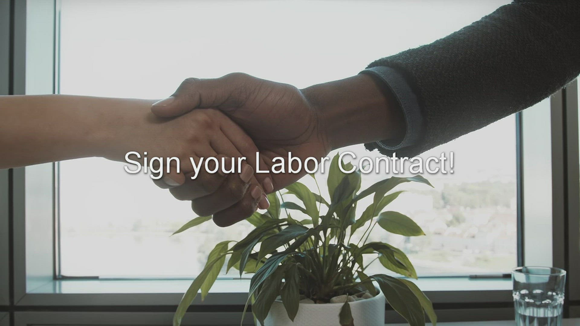 'Video thumbnail for Sign your Labor Contract!'