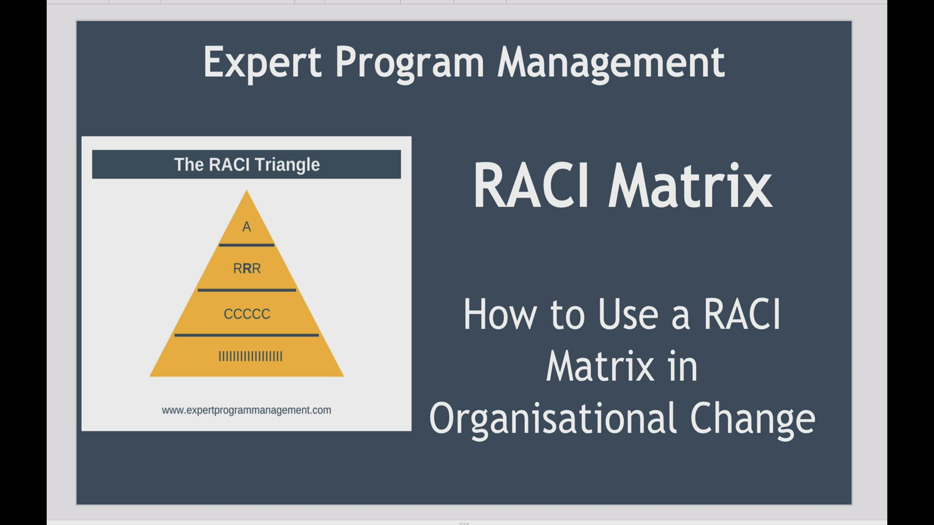 'Video thumbnail for RACI Matrix Explained'