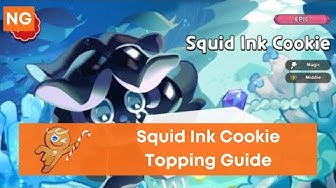 'Video thumbnail for Squid Ink Cookie Toppings Build (Cookie Run Kingdom)'