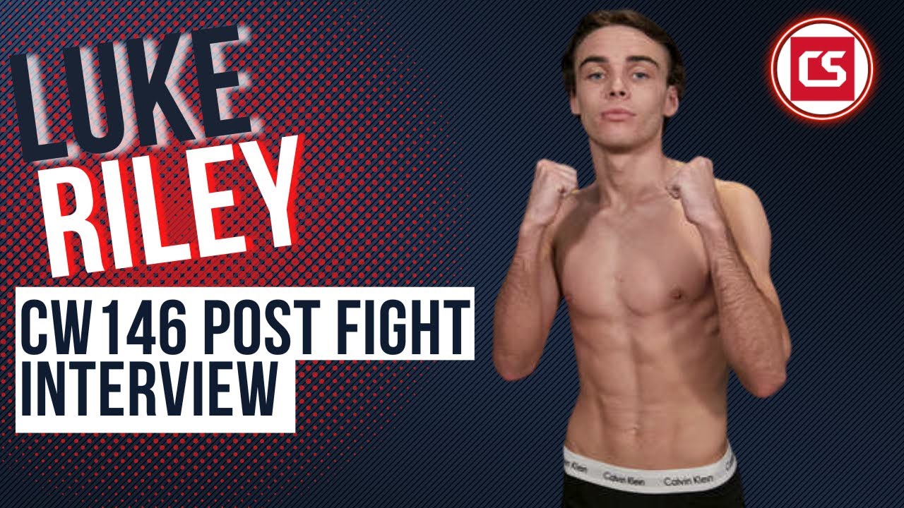 Video thumbnail for Luke Riley: Cage Warriors 146 Post-Fight Interview - Combat Sports UK