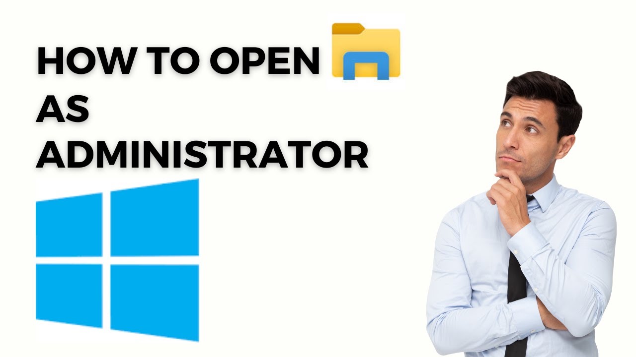 'Video thumbnail for Run File Explorer as Administrator in Windows 11 or 10'