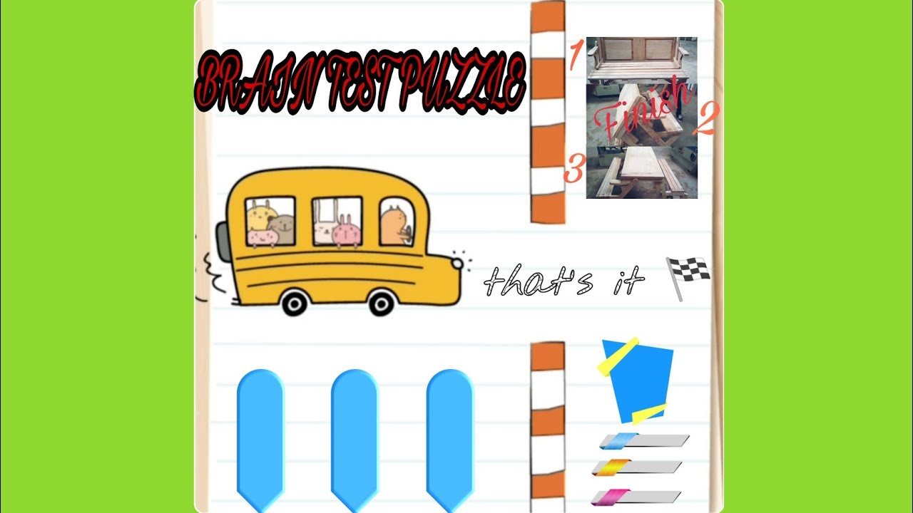 Video thumbnail for Giải đố thử thách trí tuệ phiên bản tiếng anh phần 6 | Làm thế nào xe buýt có thể đi qua đó