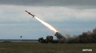'Video thumbnail for Ukraine unveils new anti-tank missile system Skif-M & Vilkha 300mm rocket launcher MSPO 2022 Poland'