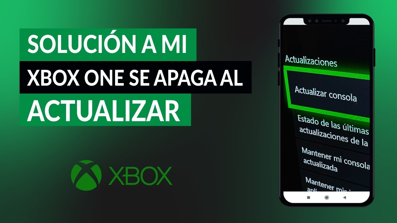 Video thumbnail for Solución: ¿Qué hacer si mi XBOX ONE se apagó durante una actualización?