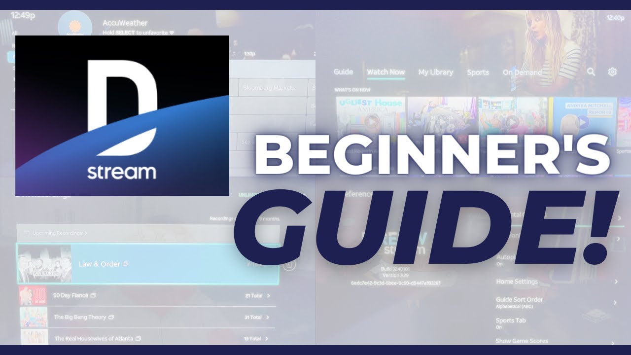 Video thumbnail for The Ultimate Guide to DIRECTV STREAM for Beginners