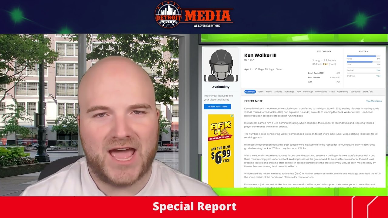 Video thumbnail for Fantasy Factory: Chris Carson retirement means upgraded Kenneth Walker III stock