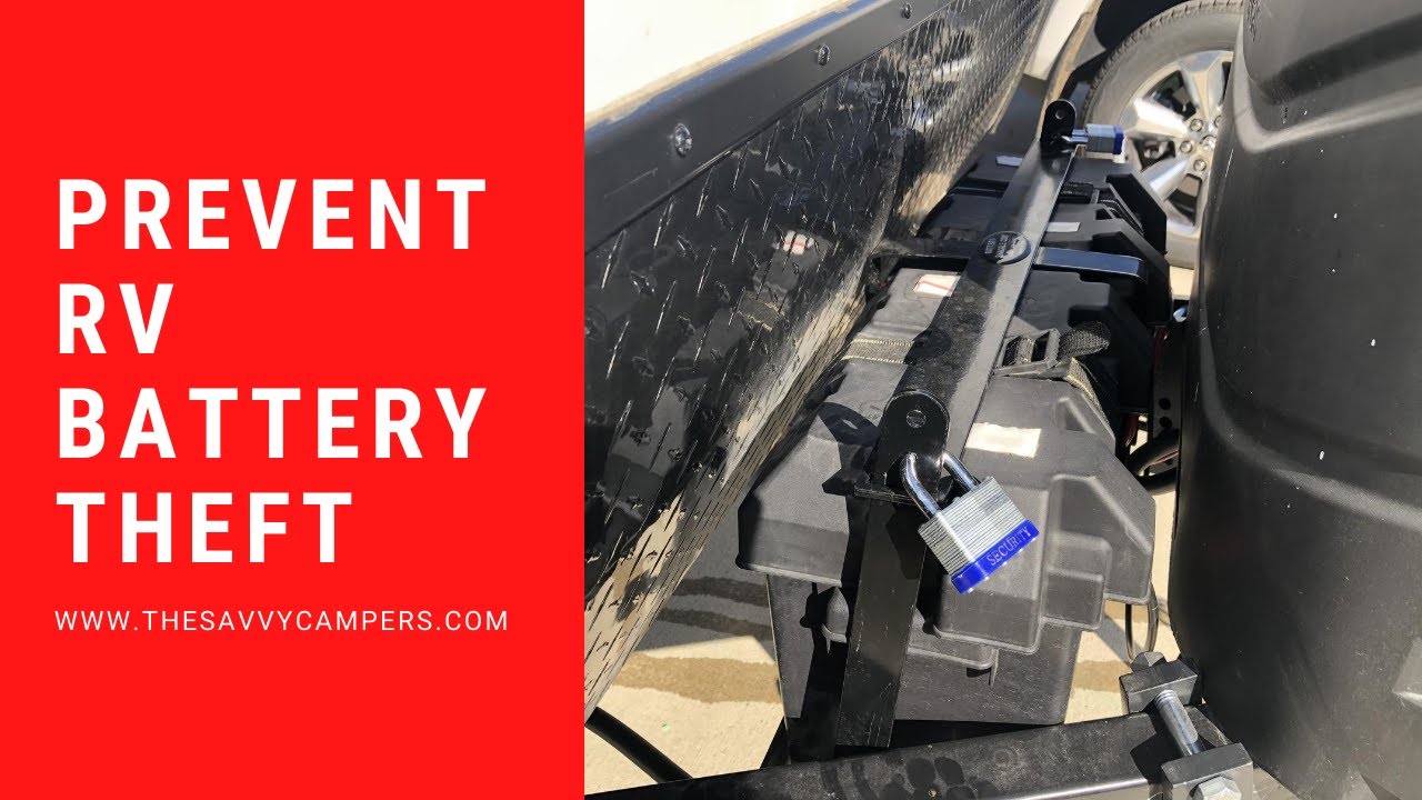 Video thumbnail for Preventing Battery Theft With a Travel Trailer Battery Lock | The Savvy Campers