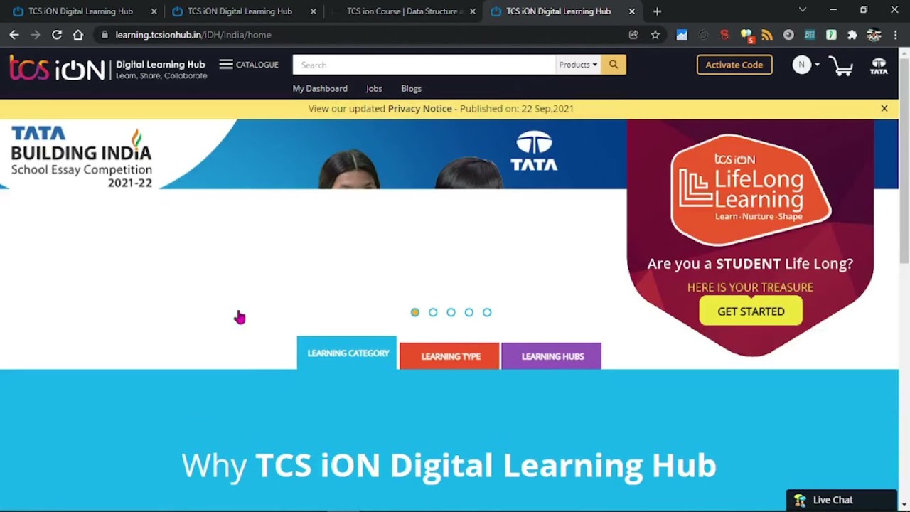'Video thumbnail for TCS Ion Free Certification Course | Data Structure Certification Course by TCS | Link in description'
