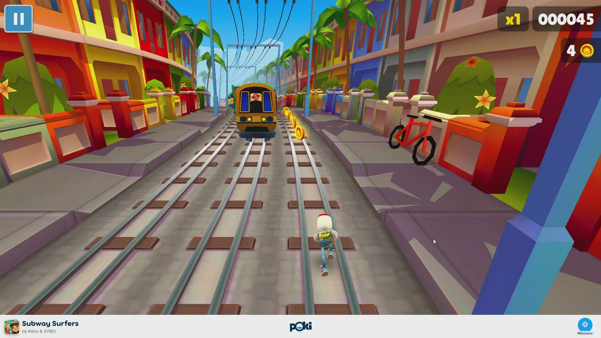 'Video thumbnail for SUBWAY SURFERS - Play Subway Surfers on Poki'