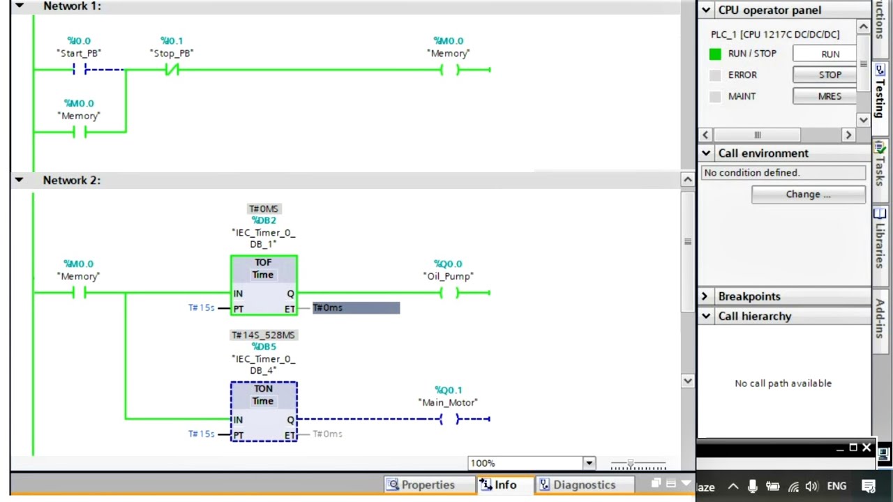 'Video thumbnail for Pump Logic Example - Siemens PLC Training Online Course'
