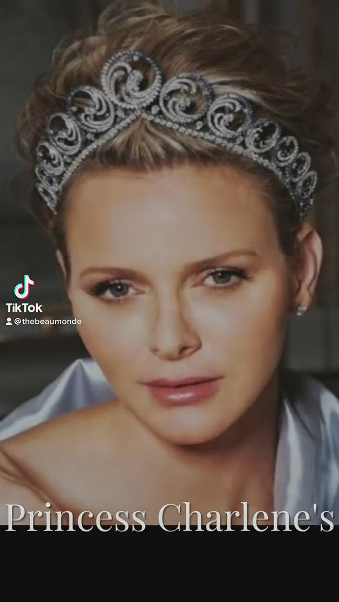 'Video thumbnail for Princess Charlene of Monaco’s Ocean Tiara #princesscharlene #monaco #vancleefarpels'
