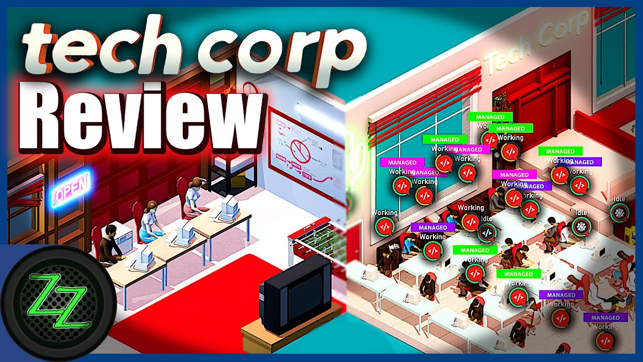 'Video thumbnail for Tech Corp Deutsch (Review) Wir bauen uns eine Firma wie Apple oder Sony - Wirtschaftssim im Test'