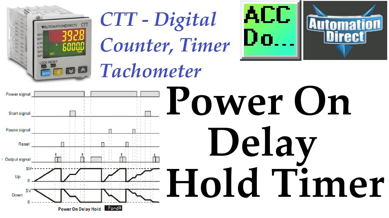 'Video thumbnail for CTT Power On Delay Hold Timer'