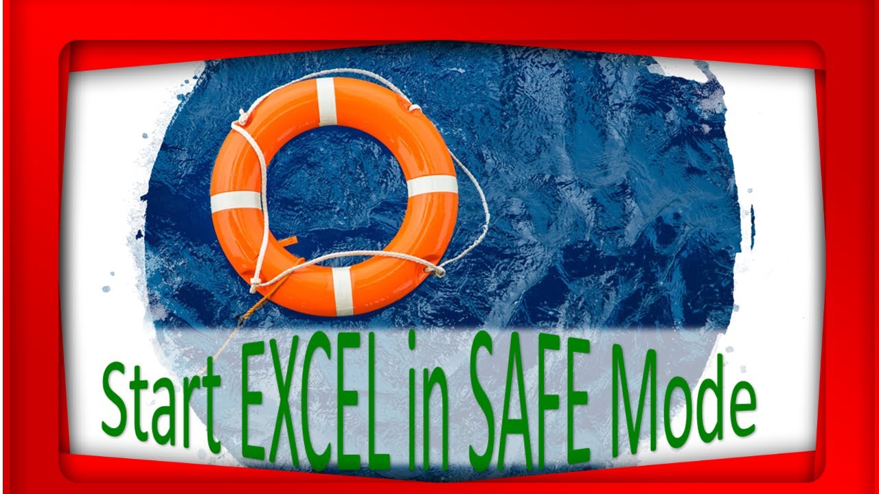 Video thumbnail for How To Start Excel In Safe Mode