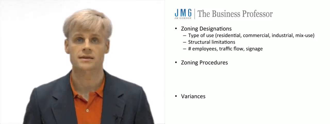 'Video thumbnail for Zoning Requirements'