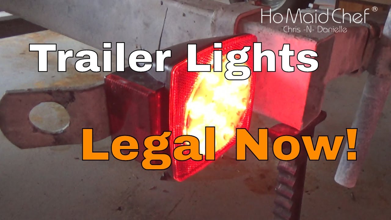 Video thumbnail for Install Trailer Lights, Got To Stay Legal EP #51 || Bayliner Bowrider 175