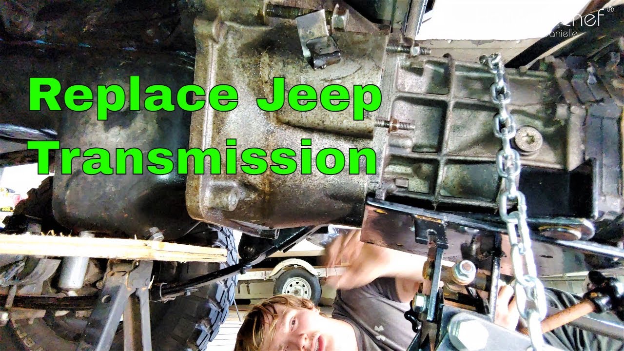 Video thumbnail for Remove Jeep AX15 - AX5 Transmission And Install After Rebuild By FAIRBANKS 4x4