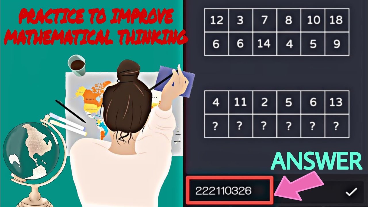 'Video thumbnail for Synthesize the best IQ Math Riddles | Training to improve Mathematical thinking | Increase IQ part 5'