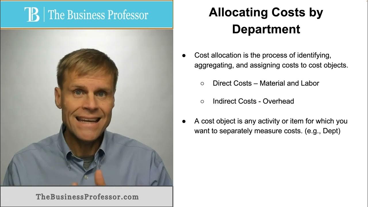 'Video thumbnail for Allocating Costs by Department'