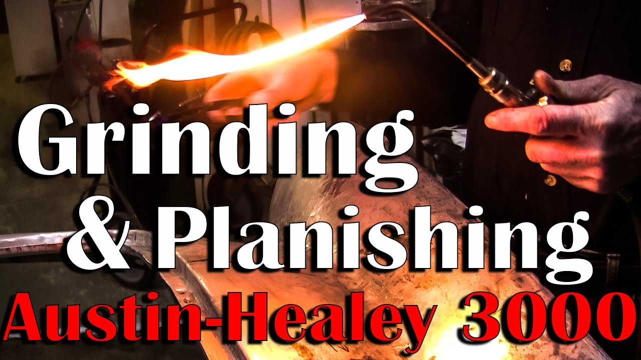 Video thumbnail for Grinding and Planishing techniques: Austin-Healey 3000 Shroud