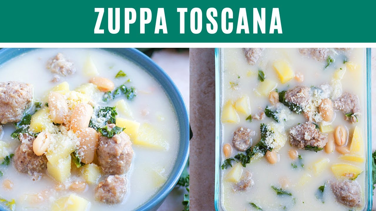 Video thumbnail for ZUPPA TOSCANA I Italian sausage soup