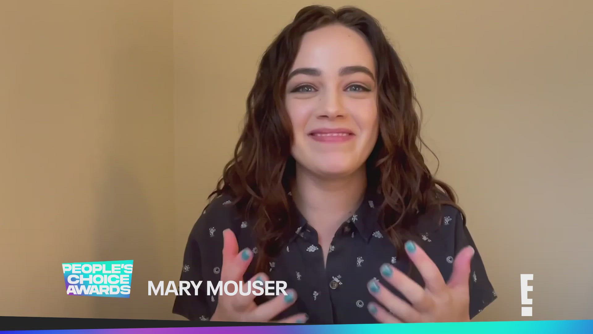 Video thumbnail for "Cobra Kai" Star Mary Mouser on People's Choice Award Nomination