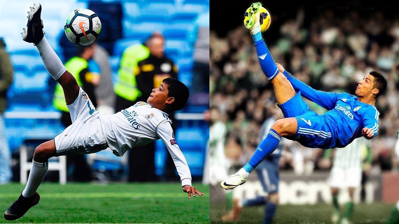Video thumbnail for Could CRISTIANO RONALDO JR be as Good as His Father? CRISTIANO RONALDO JR is a MACHINE!