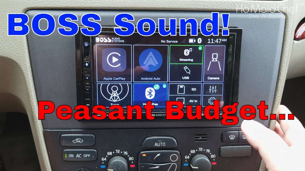Video thumbnail for Boss Touch Screen Car Radio: The Boss of Car Play!