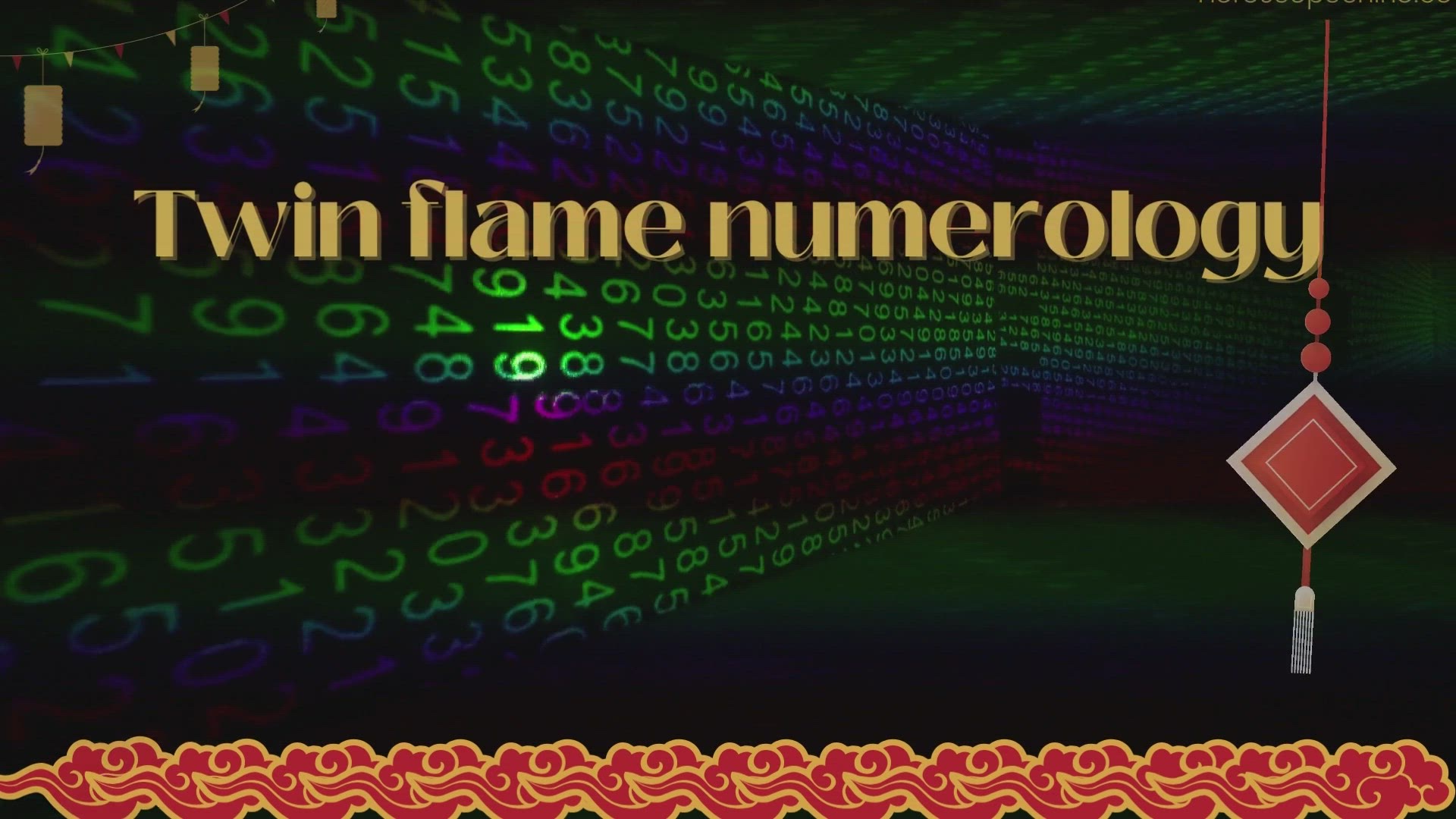 'Video thumbnail for Twin flame numerology'