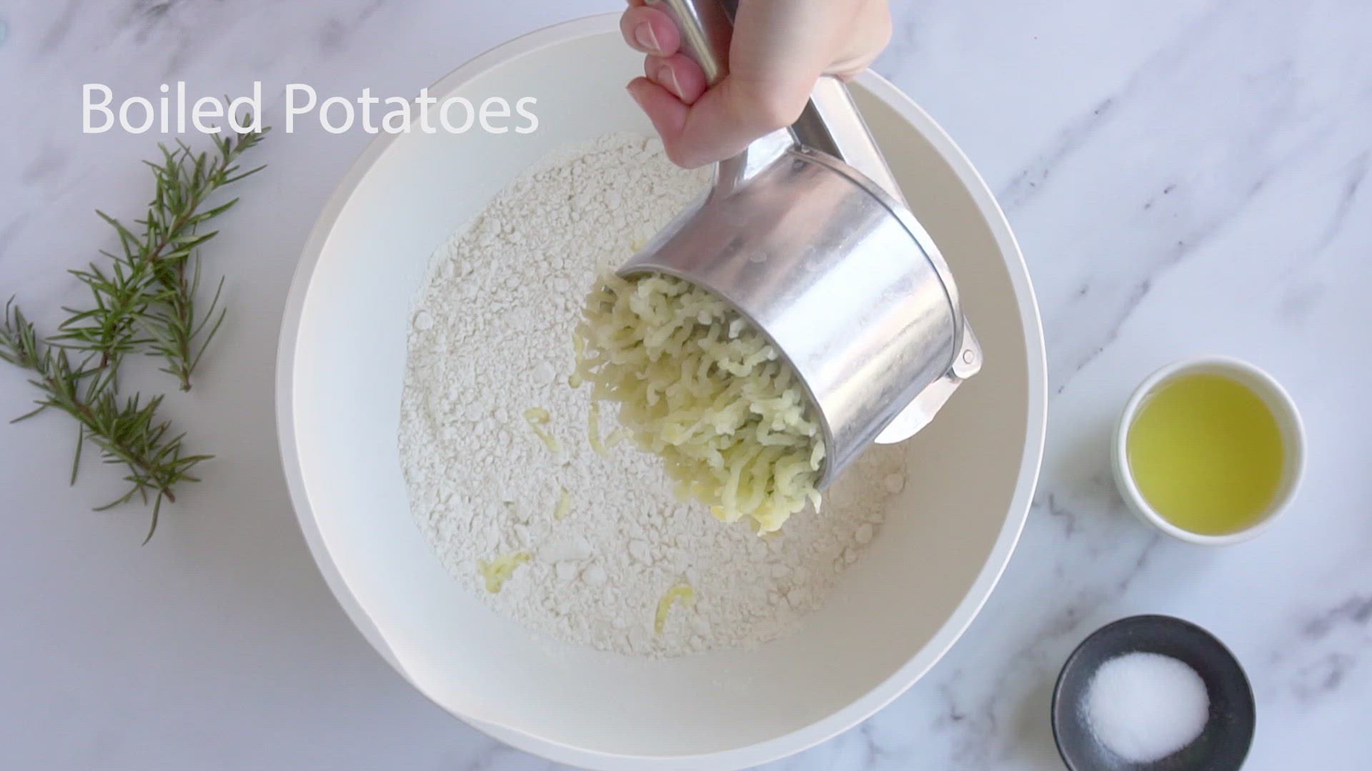 Video thumbnail for Potato Rosemary Focaccia Bread