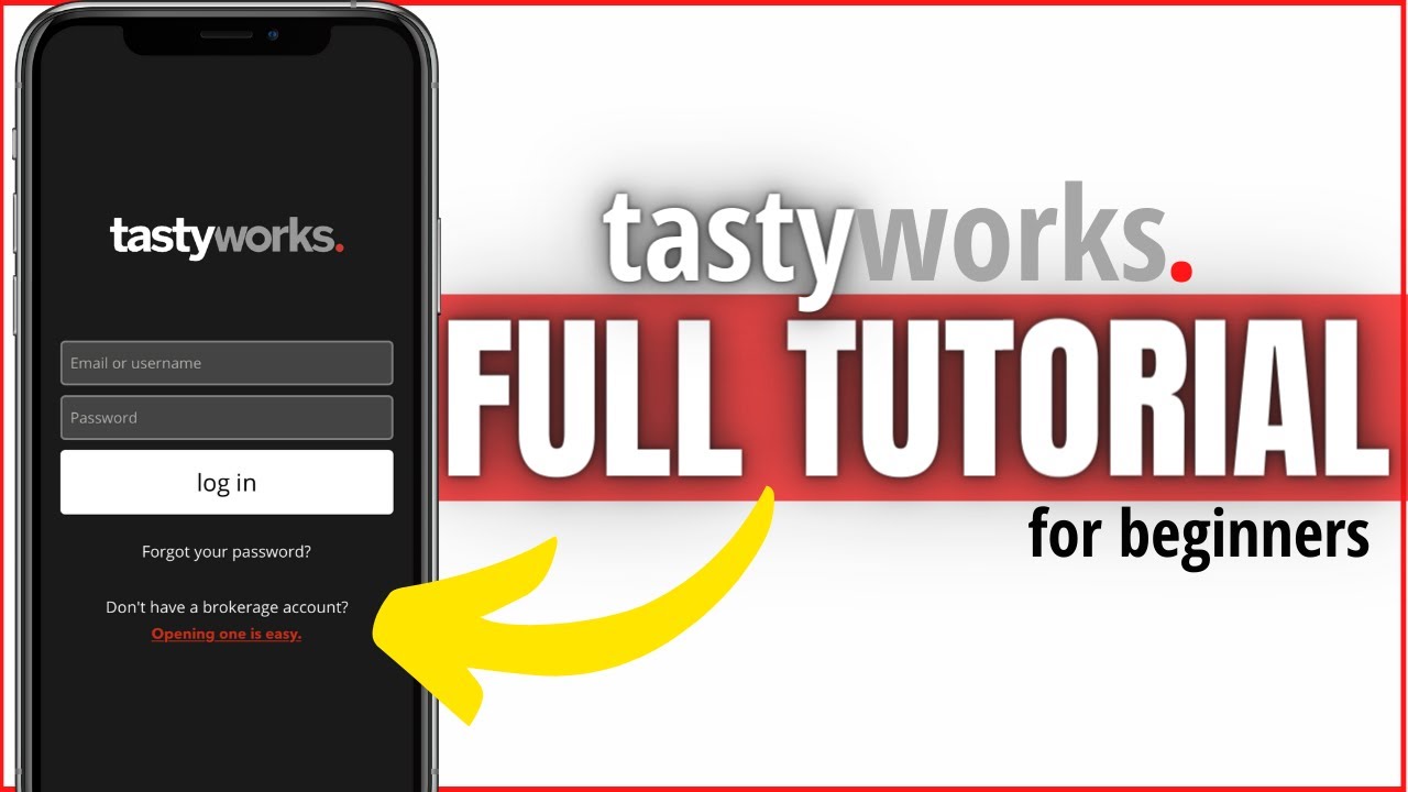 'Video thumbnail for Tastyworks Mobile App Tutorial for Beginners 2022 | Step-by-Step Guide to Trade on Tastyworks'