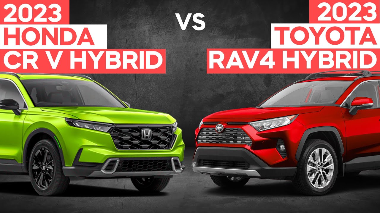 Video thumbnail for 2023 Toyota RAV4 Hybrid VS 2023 Honda CR-V Hybrid | Which Reliable Hybrid SUV Should You Buy?