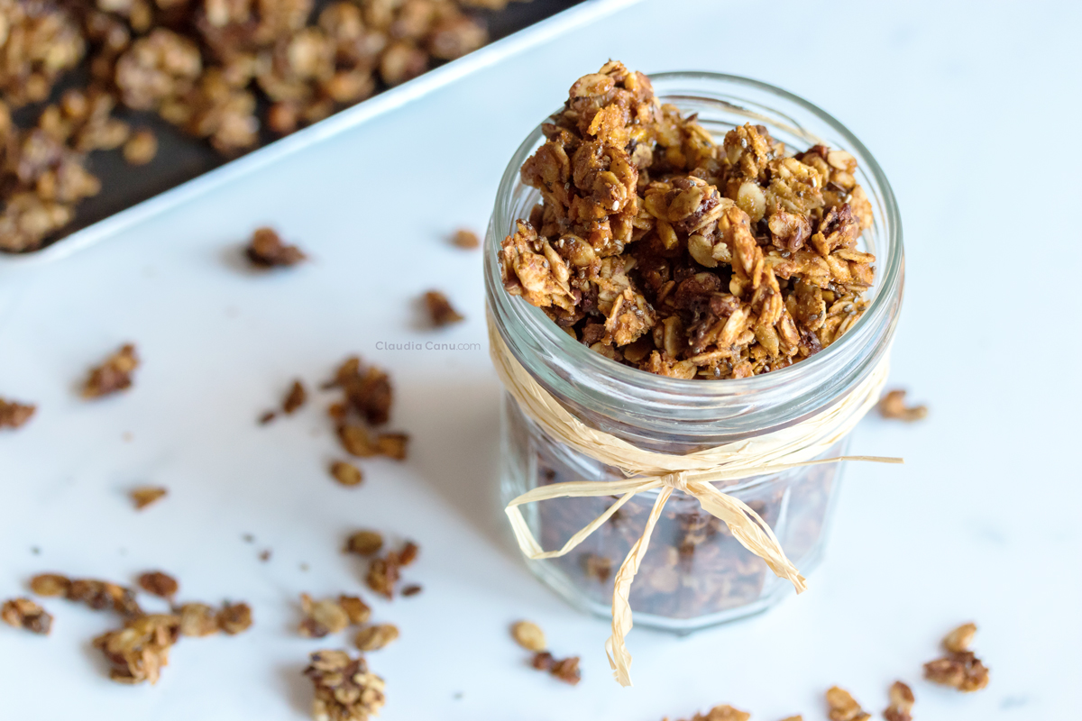 'Video thumbnail for Granola de crema de almendras'